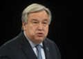 Fire and Tunnel Diggers Dig Graves, Antonio Guterres
